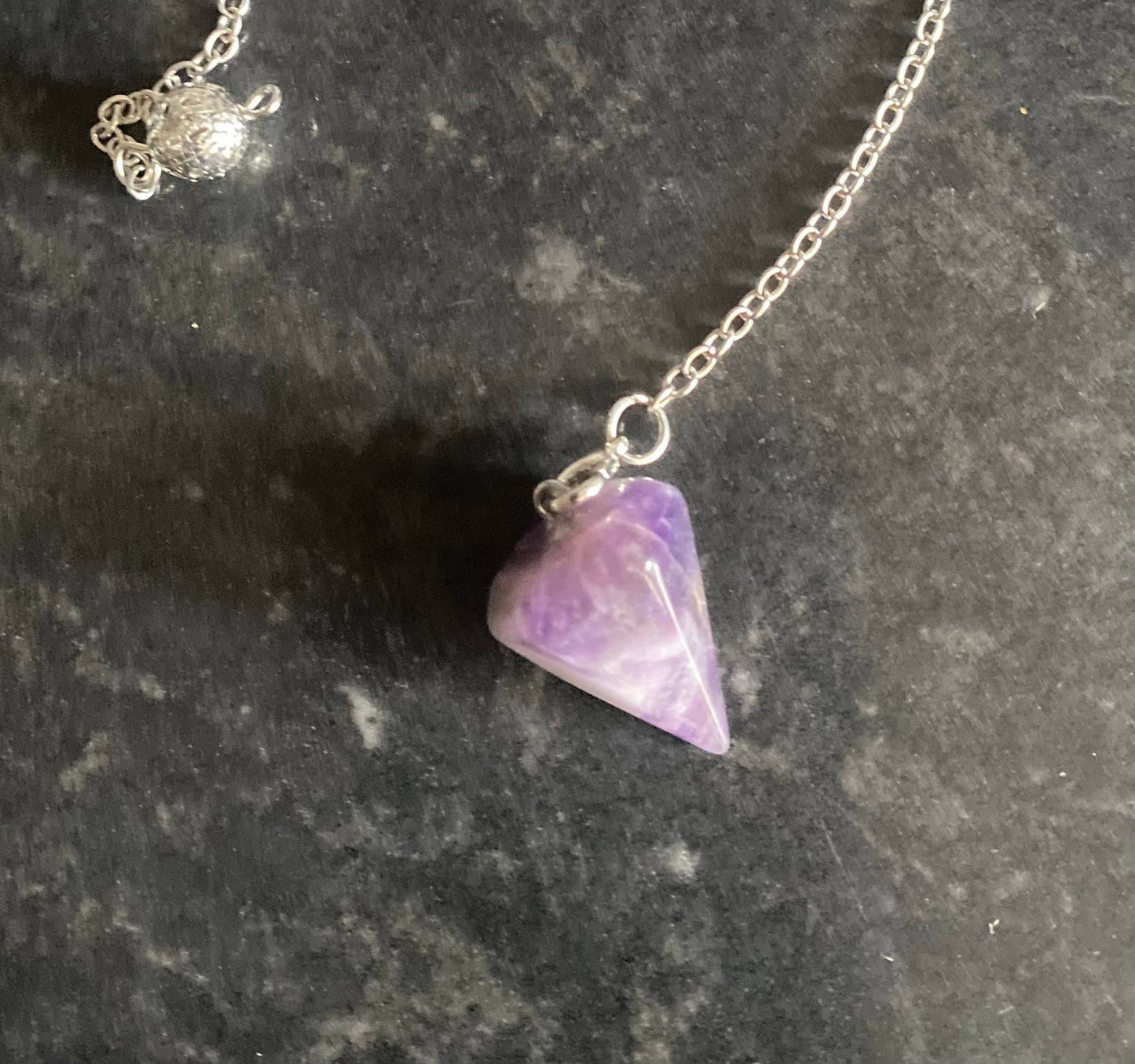 Crystal pendulum